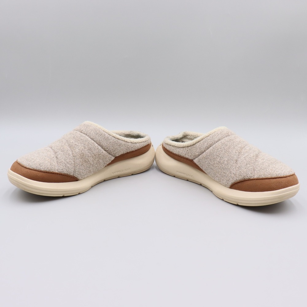 KURU Draft 2 Womens 9.5M Oatmeal Sand Quilted Orthopedic Arch Support Slippers - Picture 4 of 8